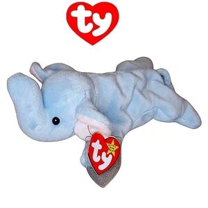 Ty Beanie Baby "Peanut" 1995 Rare Hard To find Retired Mint Condition